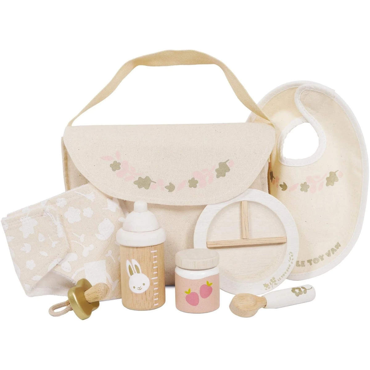 This set has everything you need for a baby, from nursing to