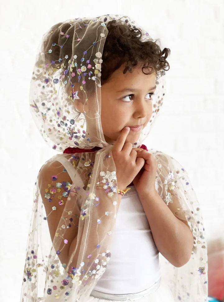 NEW Sequin Fairy Cloak Cape