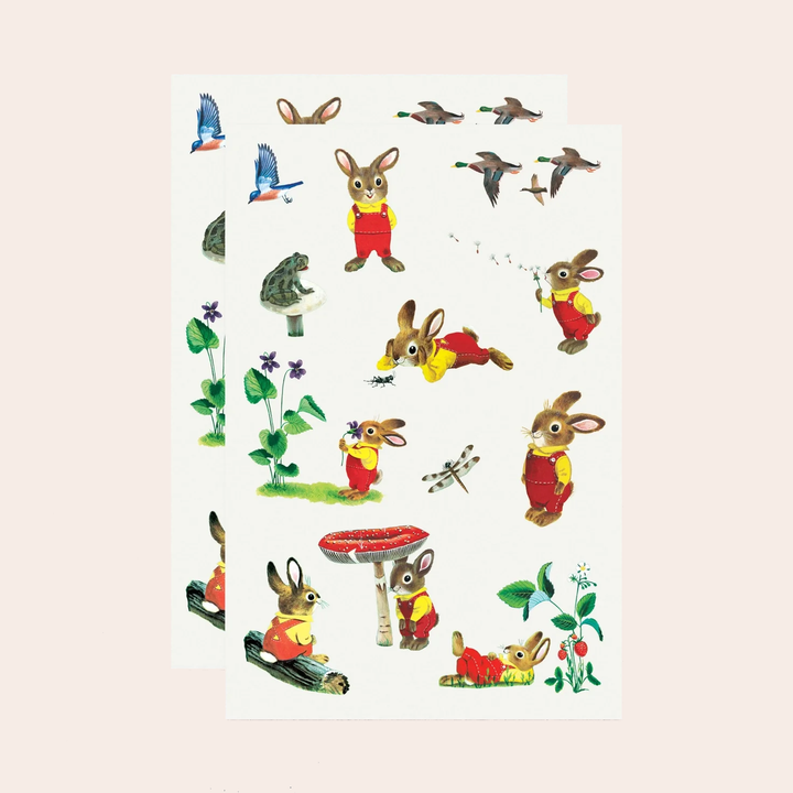NEW Temporary Tattoo Sheets: I Am Bunny