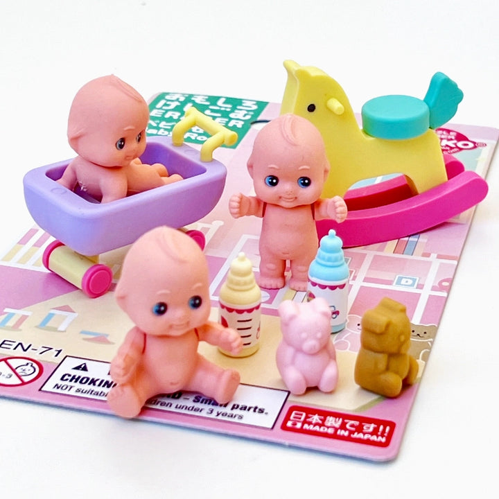 NEW Japanese Erasers- Baby and Nursery