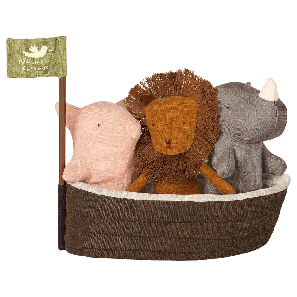 Noah's Ark with 3 Mini Friends Set