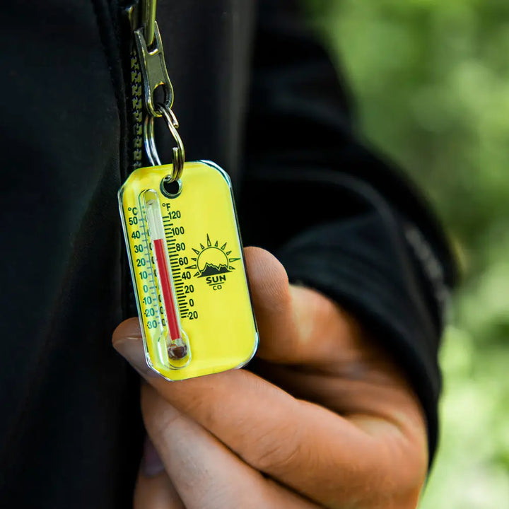 Zip-O-Gage Zipper Pull Thermometer- Neon Colors