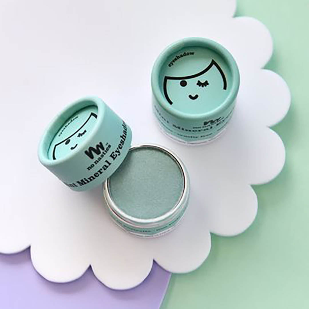 Kids Eco Natural Pressed Eyeshadow & Blush- Mint