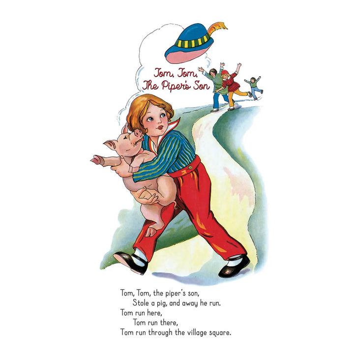 Mother Goose - Children's Board Book - Vintage