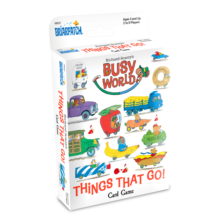 Richard Scarry Things That Go Card Game