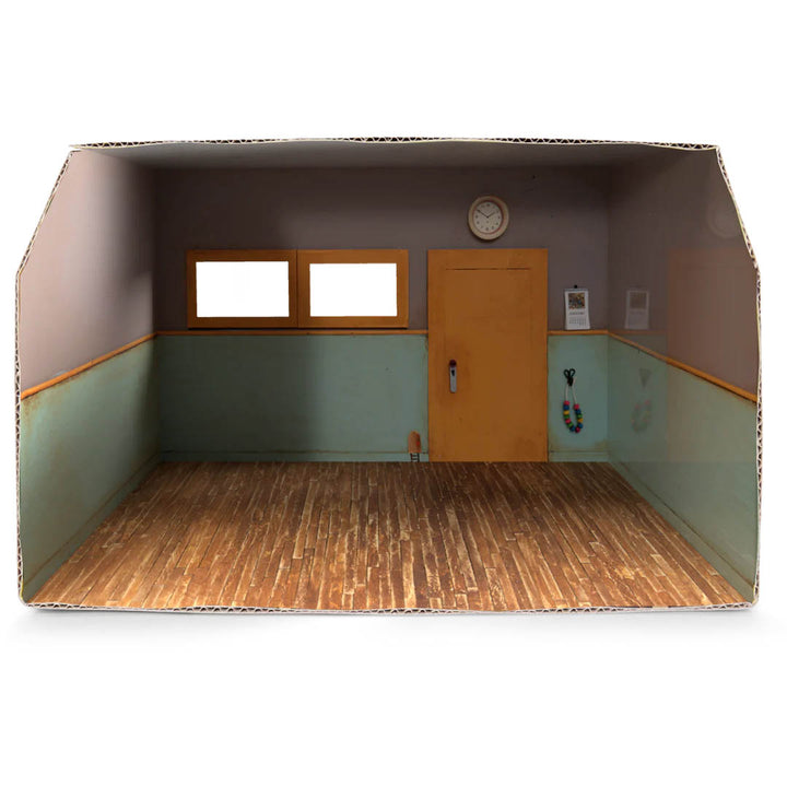 NEW Mouse Mansion Playhouse DIY- Cardboard Shop Classroom