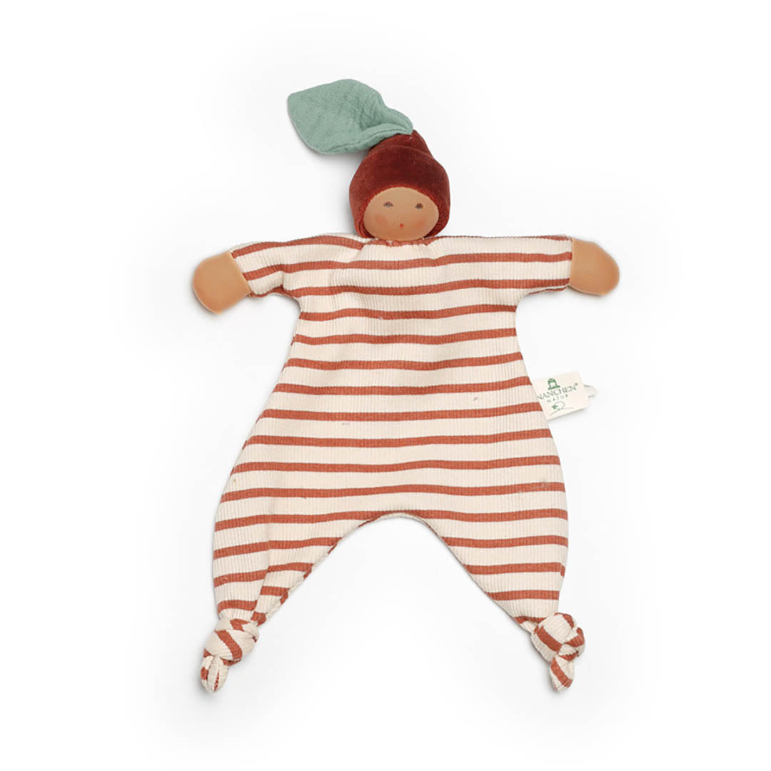 Nanchen Knotted Soothing Doll- Chestnut Stripe