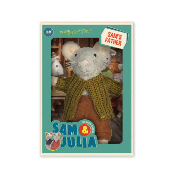 Little Mouse Mansion Plush Doll- Sam's Father