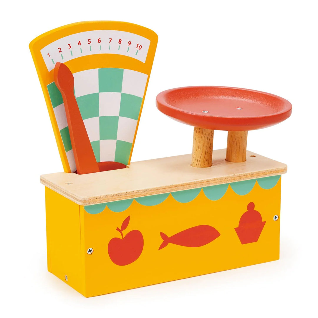 NEW Wooden Market Weighing Scales