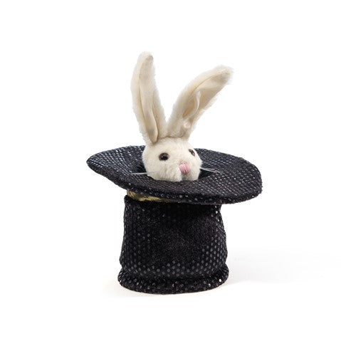 Heirloom Puppets: Mini Magic Hat with Bunny
