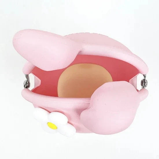 New Japanese 3D My Melody Coin Purse Bag- Pink