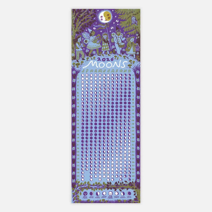 Phoebe Wahl: 2026 Lunar Calendar Poster