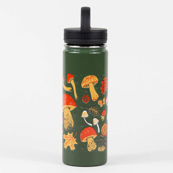 Phoebe Wahl: Forest Fungi Insulated Water Bottle