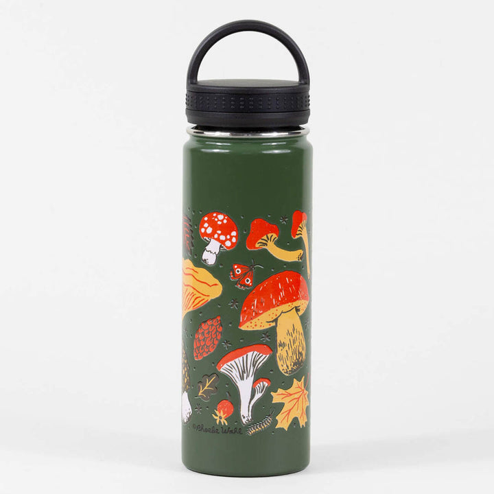 Phoebe Wahl: Forest Fungi Insulated Water Bottle