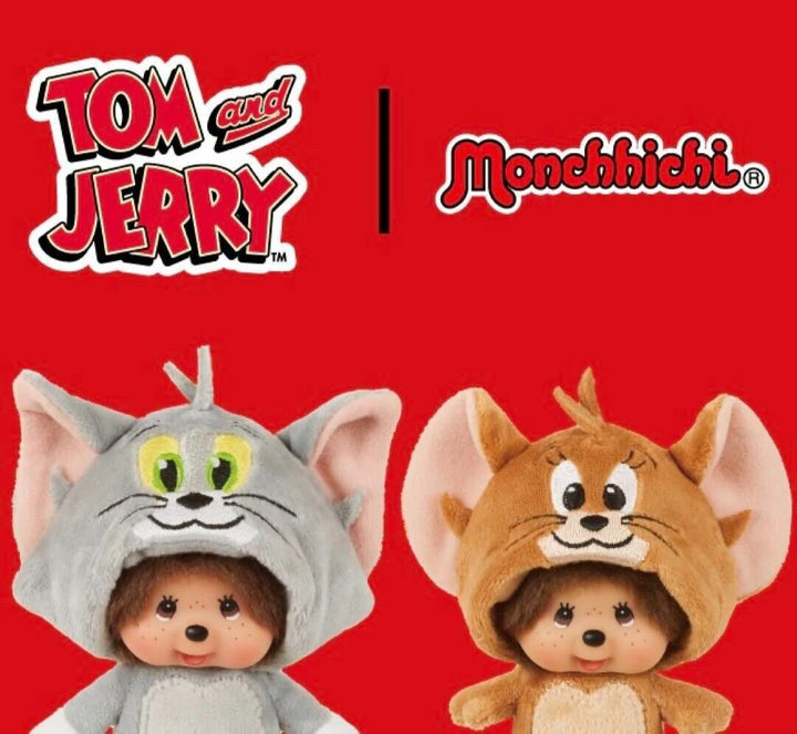 NEW Limited Monchhichi Tom and Jerry Doll- Tom the Cat