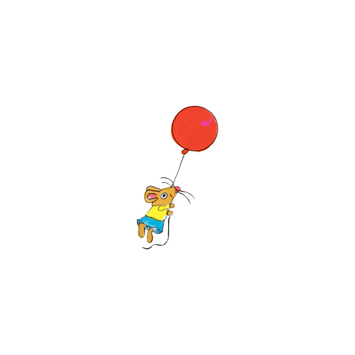 NEW Temporary Tattoo Sheets: Mouse Balloon