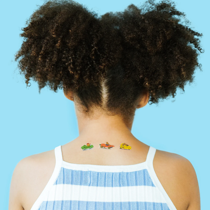 NEW Temporary Tattoo Sheets: Things that Go