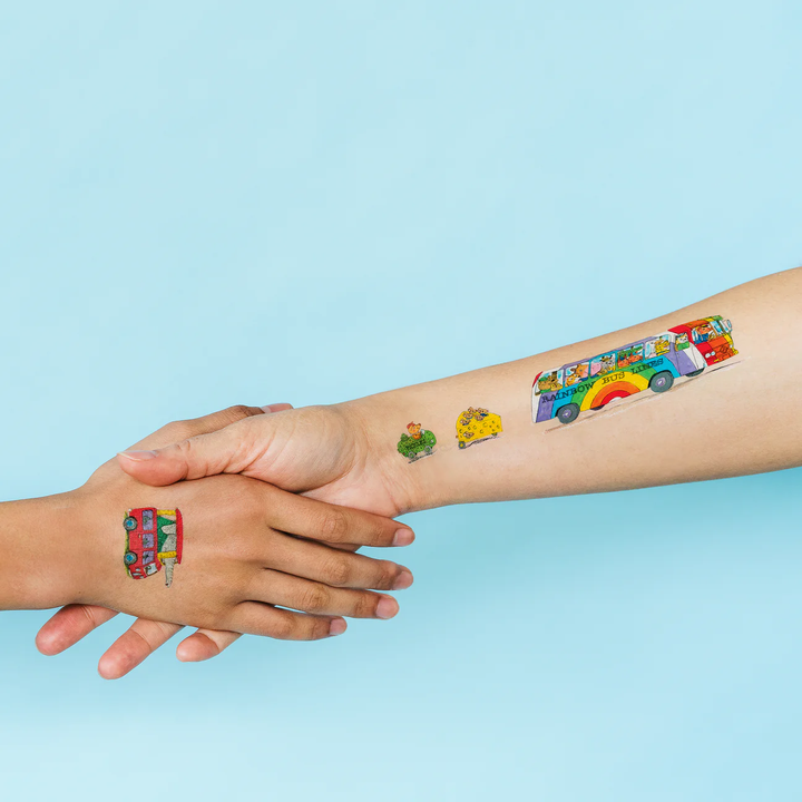 NEW Temporary Tattoo Sheets: Things that Go