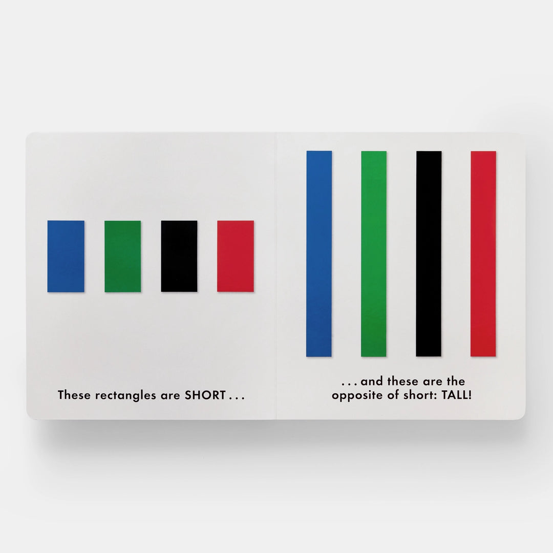 Up, Down & Other Opposites: with Ellsworth Kelly Board Book