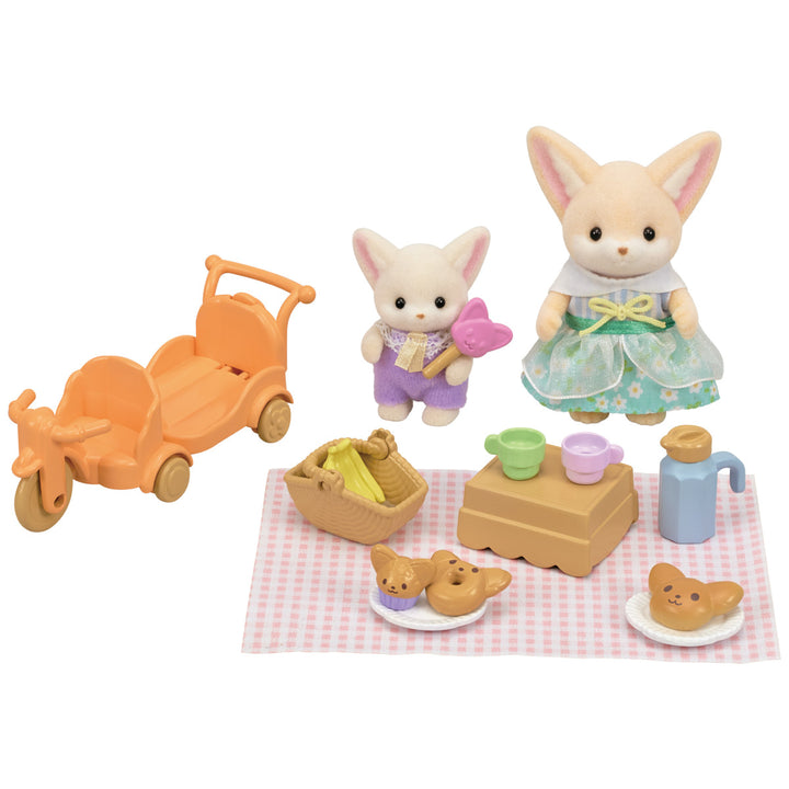 Sunny Picnic Set -Fennec Fox Sister & Baby