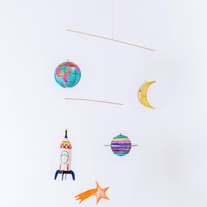 Bamboo Silk Mobile- Space