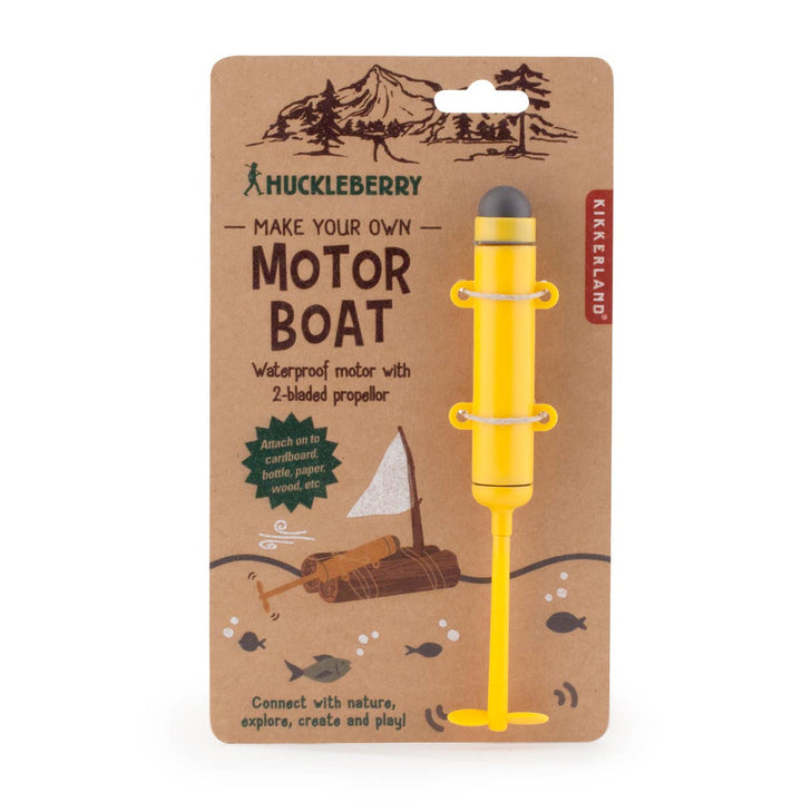 NEW Make Your Own Motor Boat