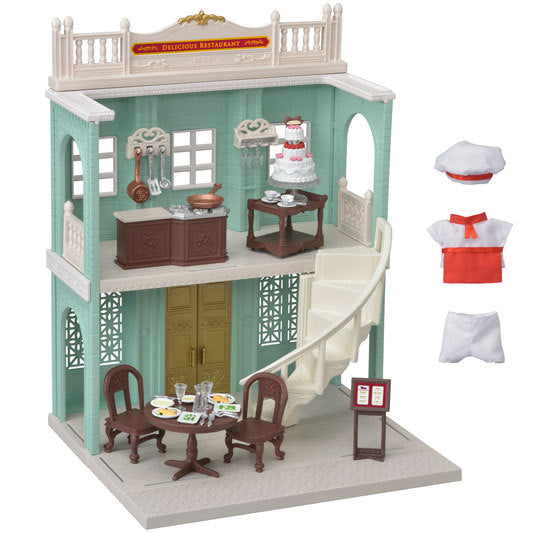 Calico Critters Town Series Gourmet Kitchen Set, Dollhouse Furniture 