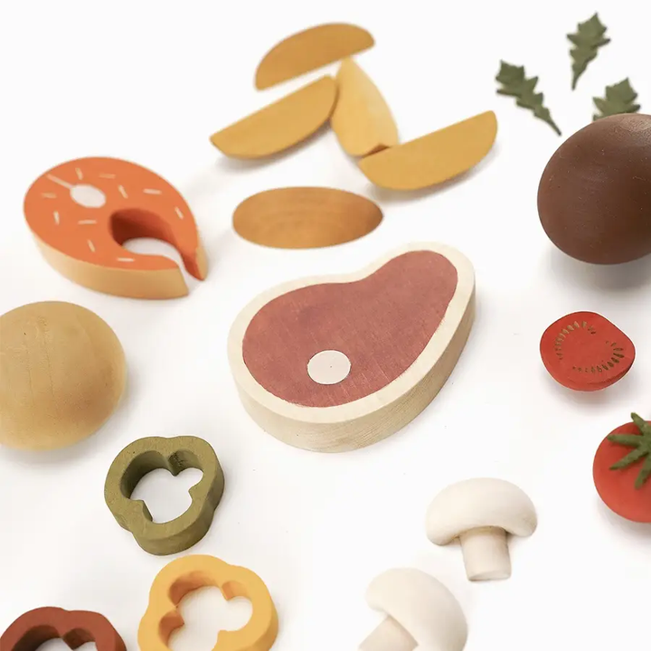 Play Food Set- Dinner
