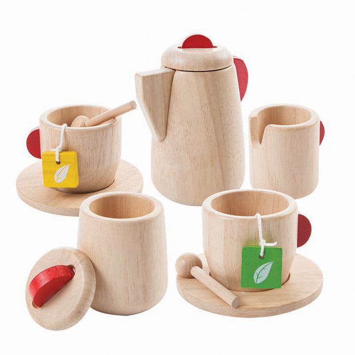 Wooden Tea Set