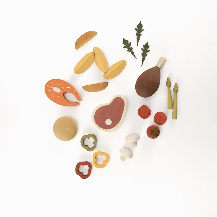 Play Food Set- Dinner