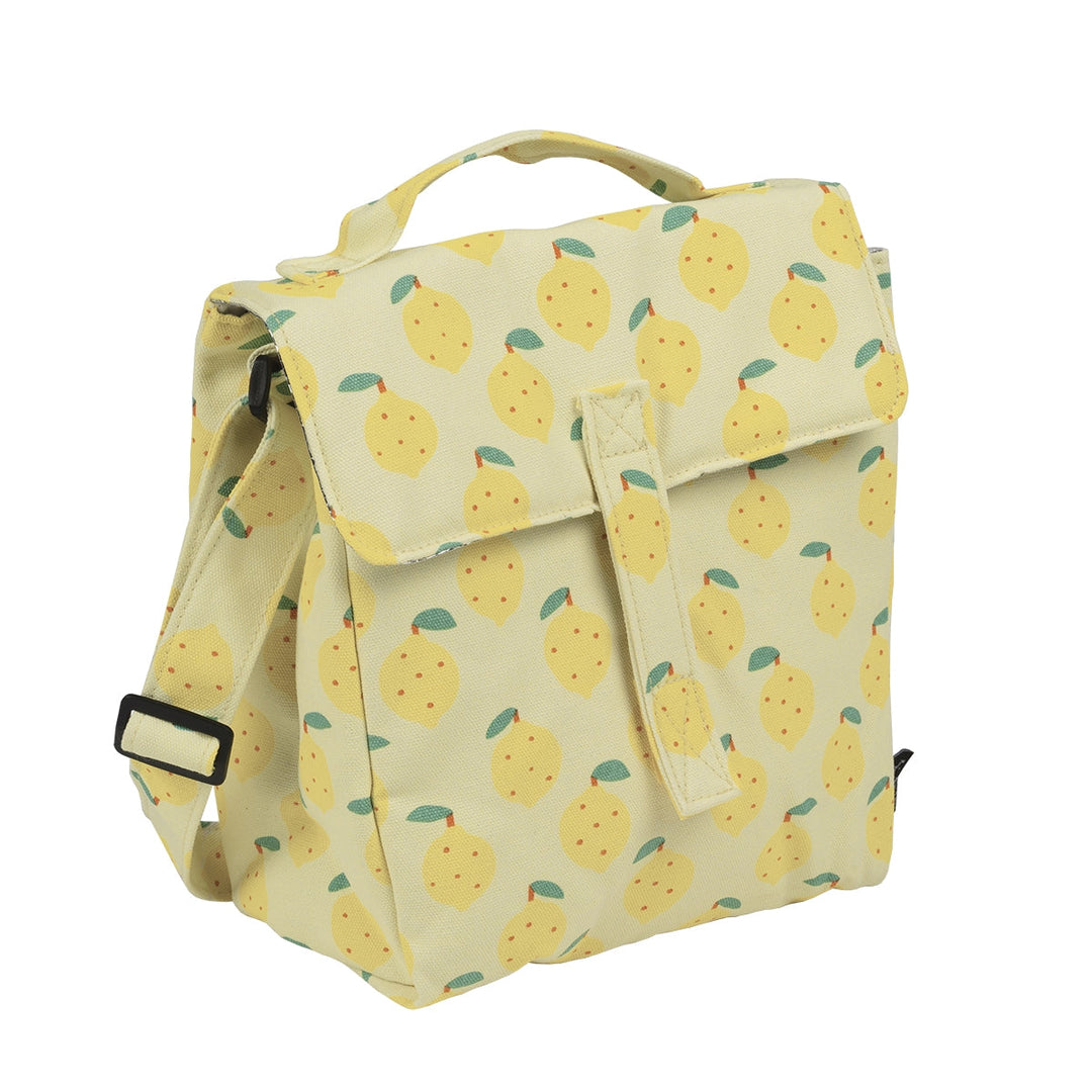 Kiddie Insulated Lunch Bag- Lemons