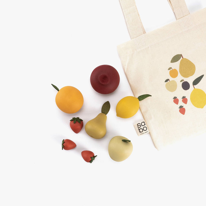 NEW Wooden Fruit Set