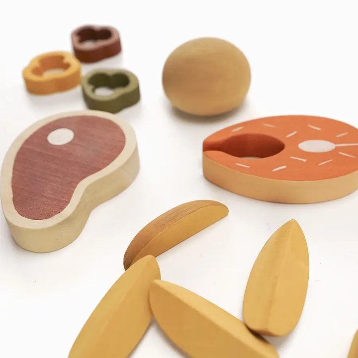 Play Food Set- Dinner