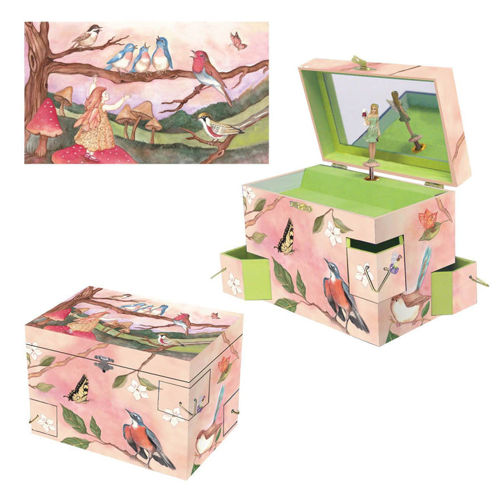 NEW Fairy Music Jewelry Box- Wings of Songs
