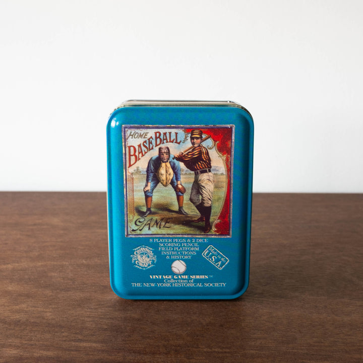 NEW Home Baseball Vintage Game Tin