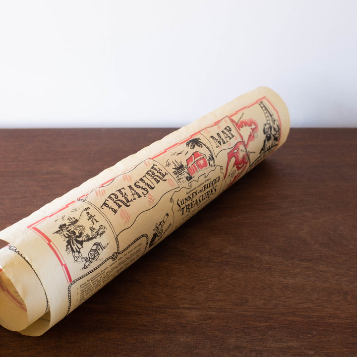 Pirate Historical Map and Document Set