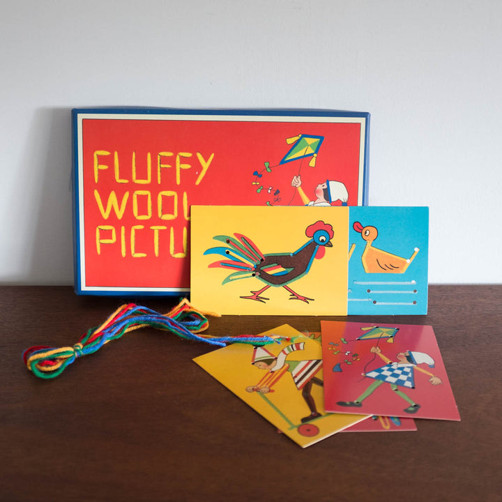 Retro Fluffy Wool Pictures Kit