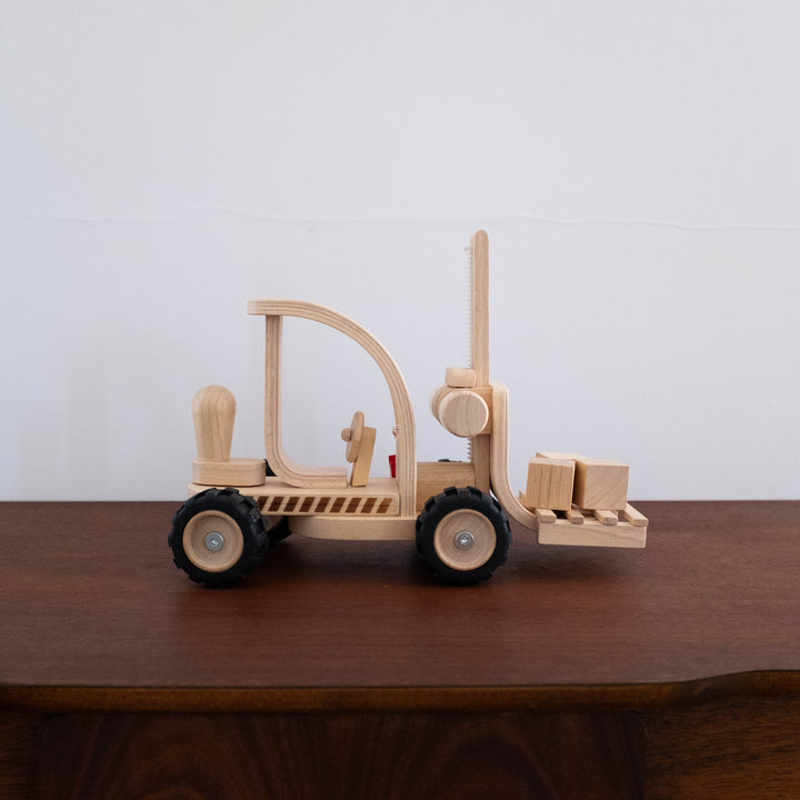 Wooden Forklift Toy