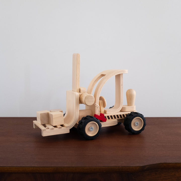 Wooden Forklift Toy