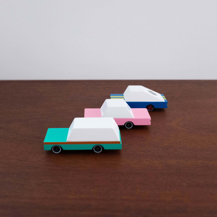 NEW Mini Candycar Racer-Yellow Taxi