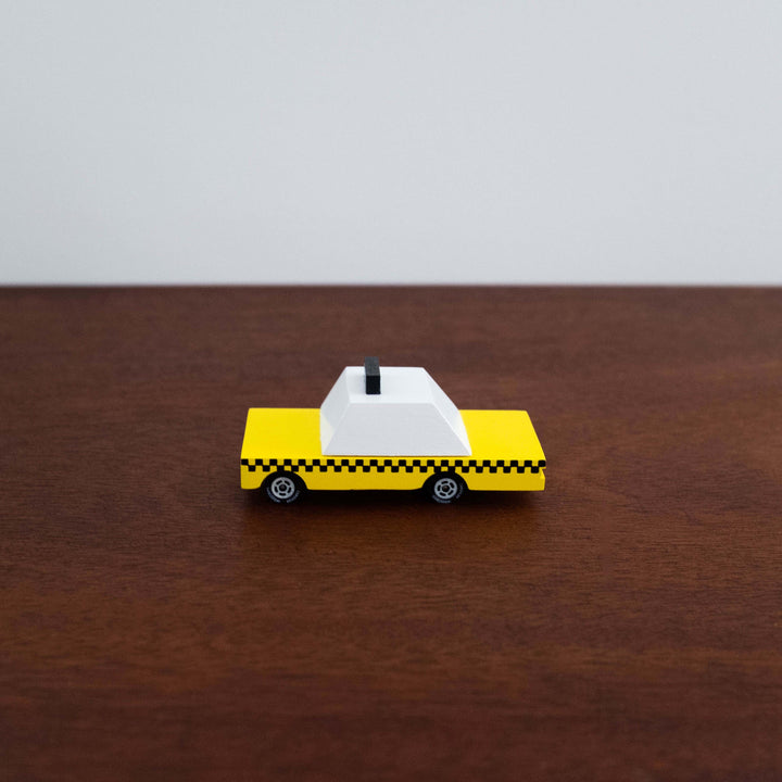 NEW Mini Candycar Racer-Yellow Taxi