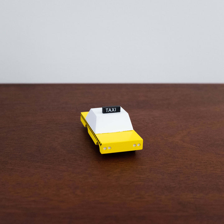 NEW Mini Candycar Racer-Yellow Taxi
