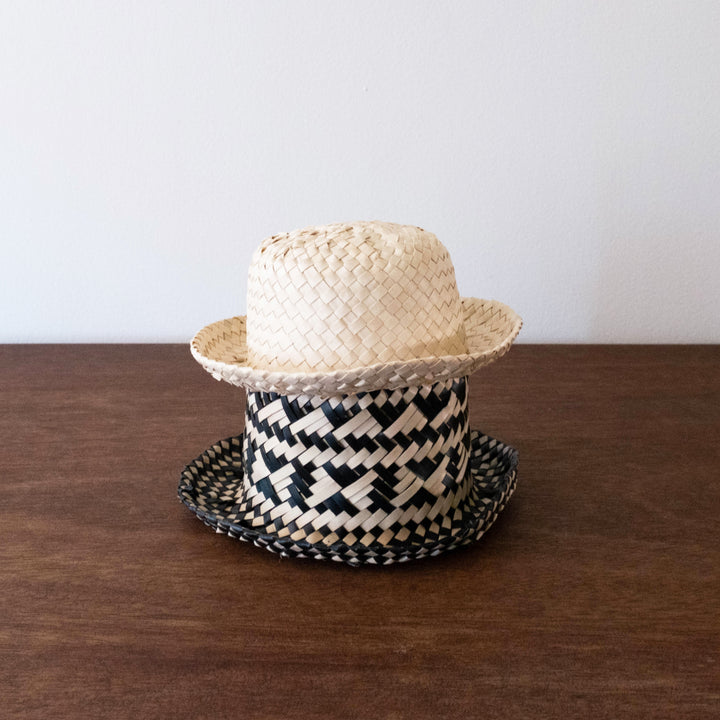 French Baby Doll Accessories: Rattan Hats