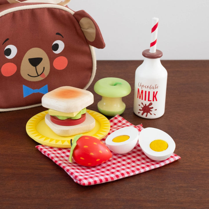 NEW Bear Picnic Wooden Set