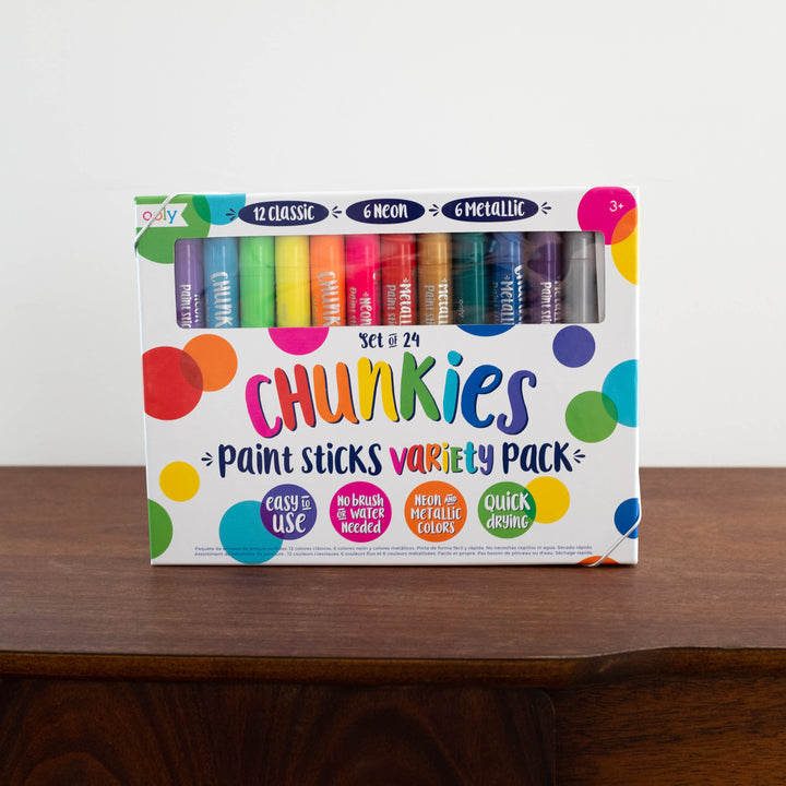 NEW Chunkies Paint Sticks Set of 24