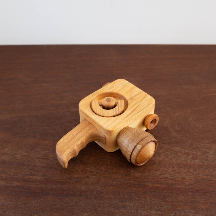 Wooden Camera Recorder Toy