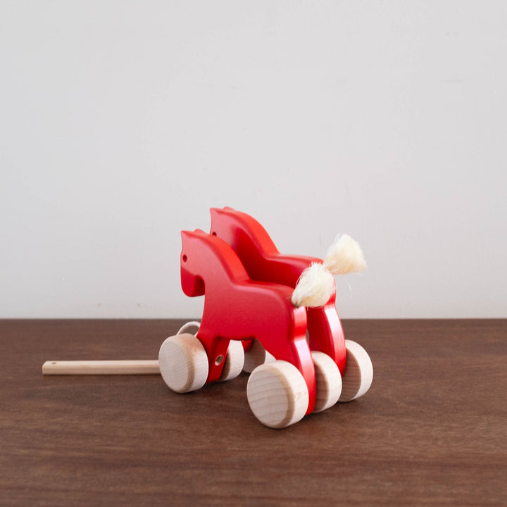 NEW Jumping Horse- Red