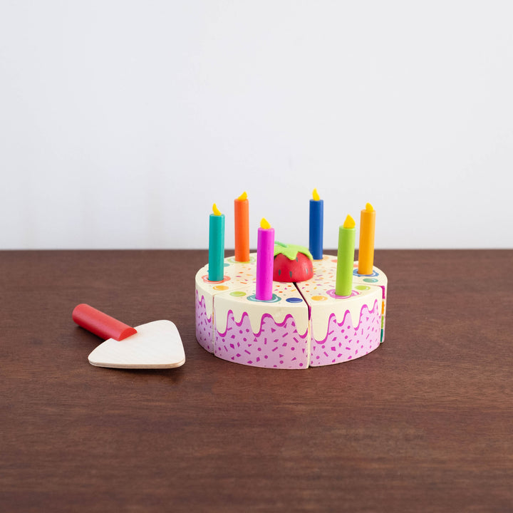 Rainbow Birthday Cake Set