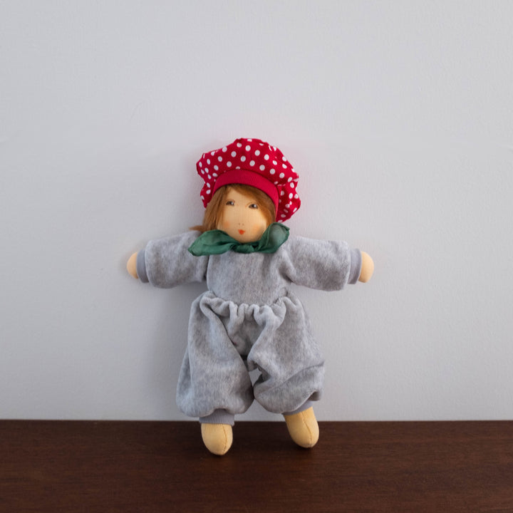 Nanchen Cuddle Flocke Doll- Mushroom