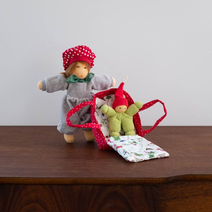 Nanchen Cuddle Flocke Doll- Mushroom